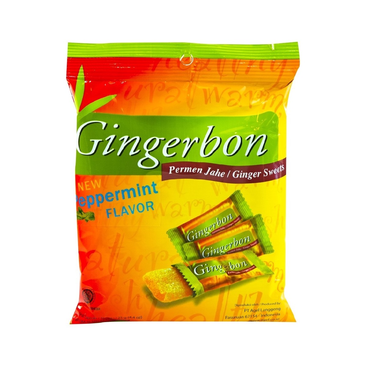 Agel gingerbon with mint 125gr