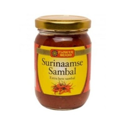 Flower Brand sambal surinamais extra épicé 200gr