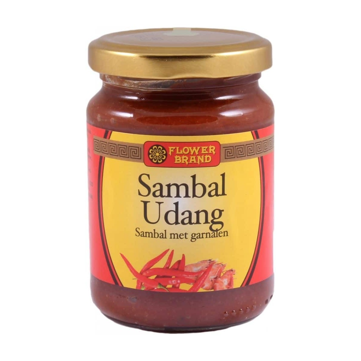 Flower Brand sambal udang with shrimps 200gr