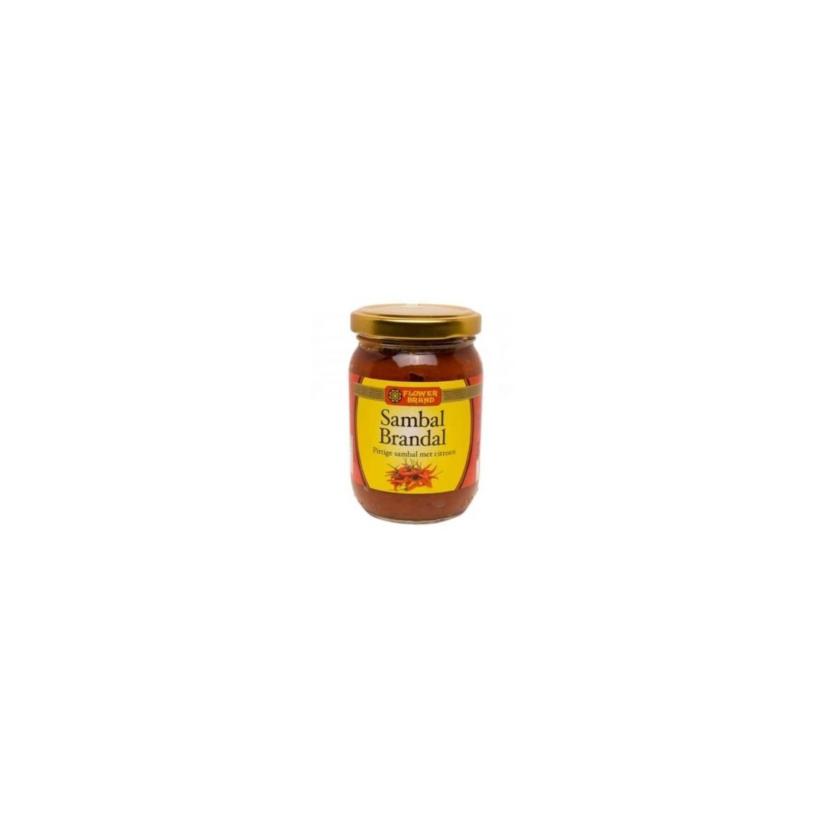 Flower Brand würziger Sambal Brandal mit Zitrone 200gr