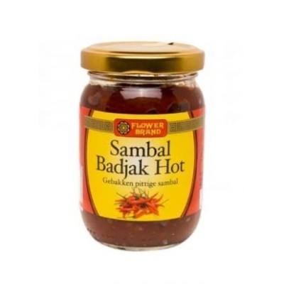 Flower Brand badjak sambal épicé frit 200gr