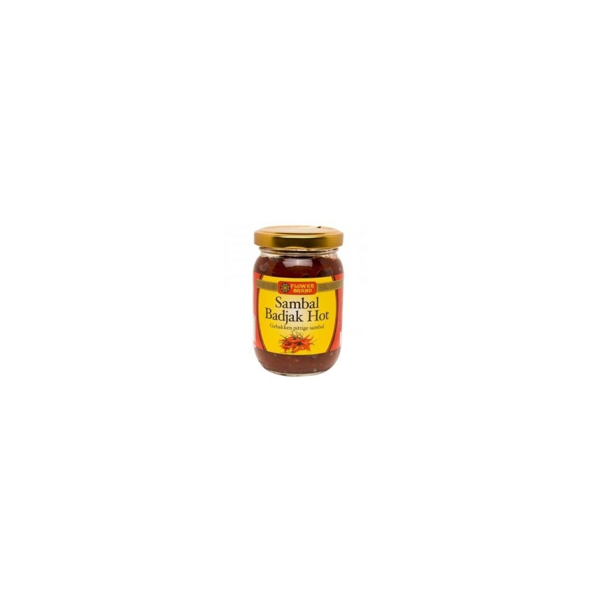 Flower Brand badjak sambal épicé frit 200gr