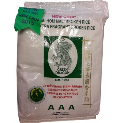 Green Dragon gebroken jasmijnrijst 20kg