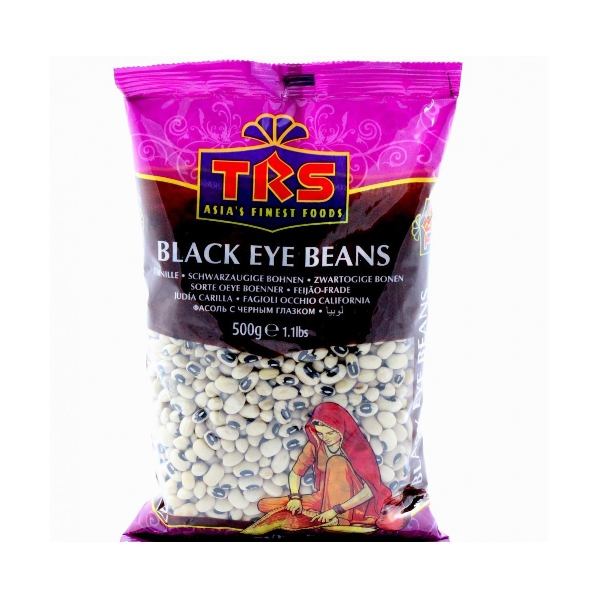 TRS zwarte ogen bonen 500gr