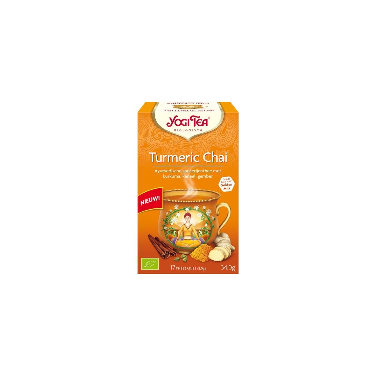 Yogi Tea kurkuma thee 17stuks