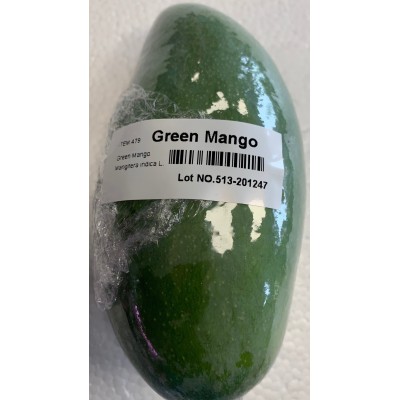 Mangue verte douce 500-600gr