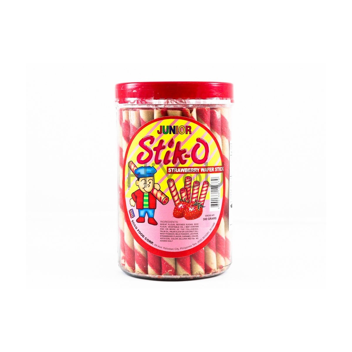 Stik-O Erdbeerwaffelstangen 380gr