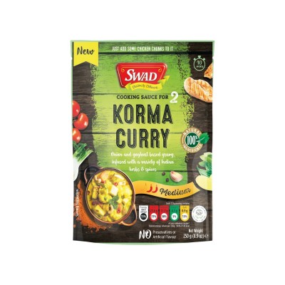 Swad sauce curry korma 250gr