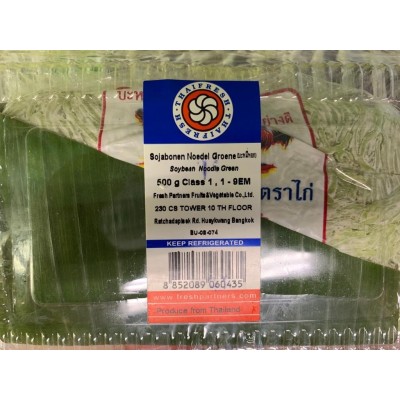 Frische grüne Sojabohnennudeln 500gr