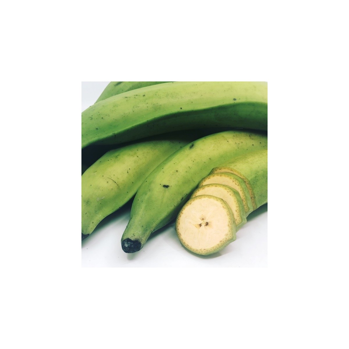 Plantane green bananas 800-1000gr