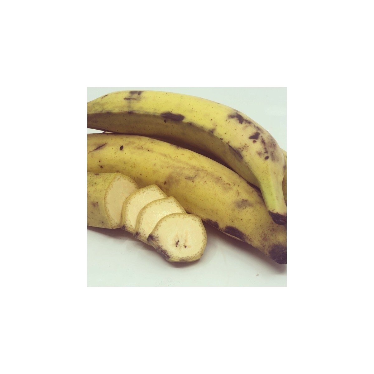 Bananes plantains jaunes (plantane yellow bananas) 800-1000gr