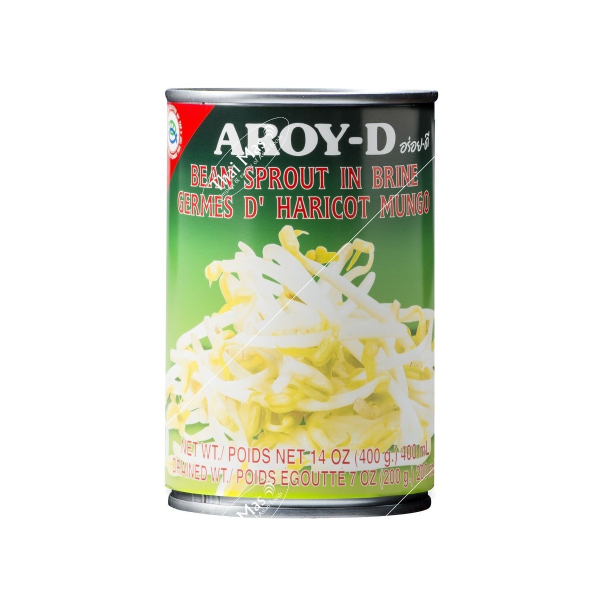 Aroy-D pousses de soja 400gr