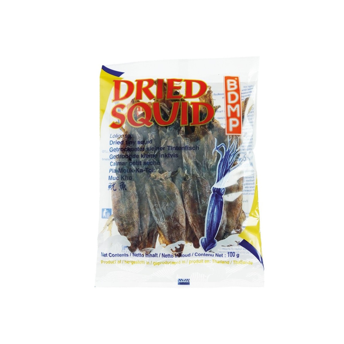 BDMP small dry squid 100gr