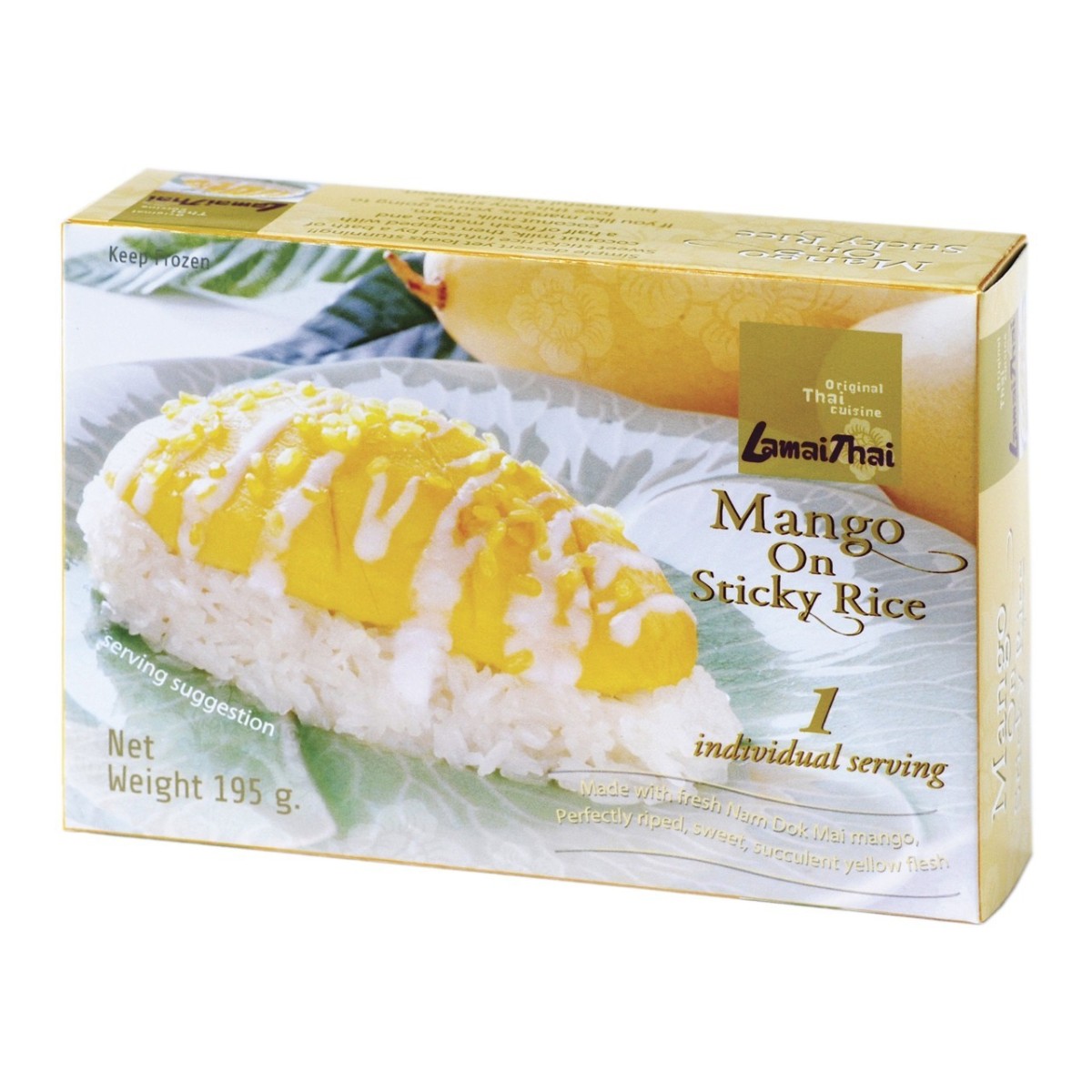 Lamai Thai Klebreis mit Mango 197gr