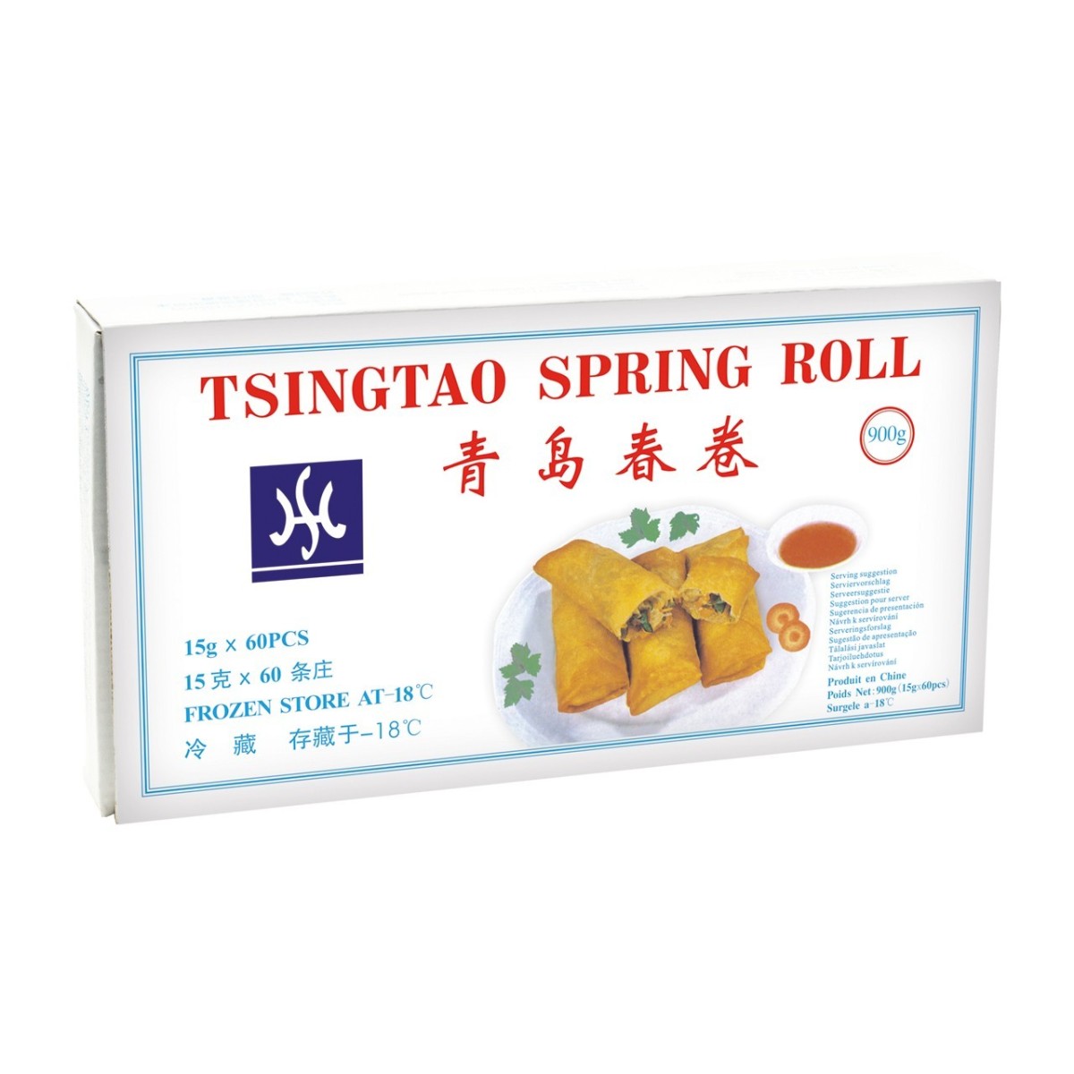 Tsing. spring rolls with vegetables 900gr