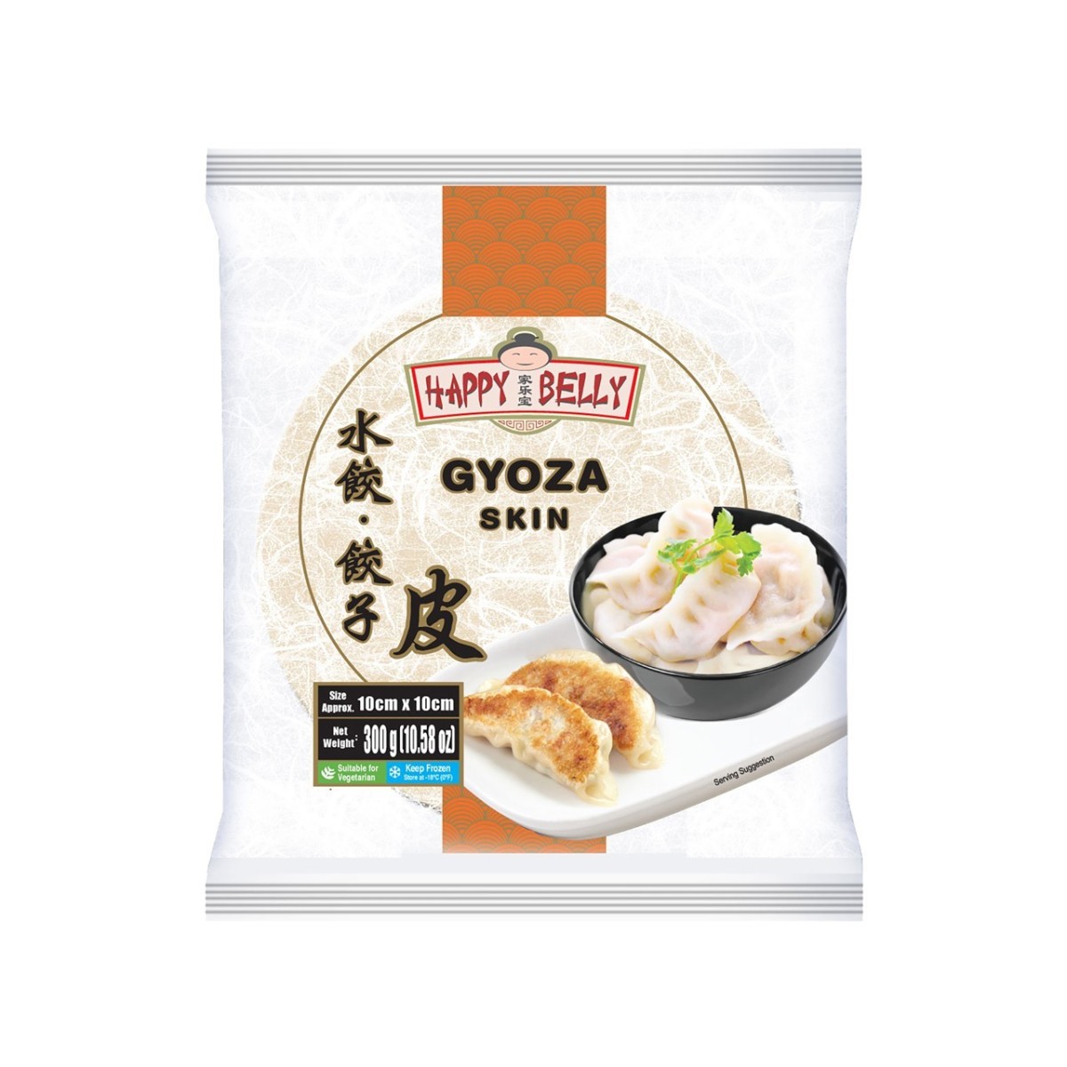 Happy Belly gyoza sheets 300gr