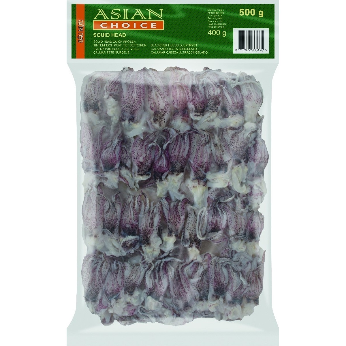 Asian Choice Tintenfischkopf 500gr