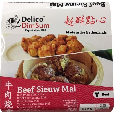 Delico sieuw mai with beef 240gr
