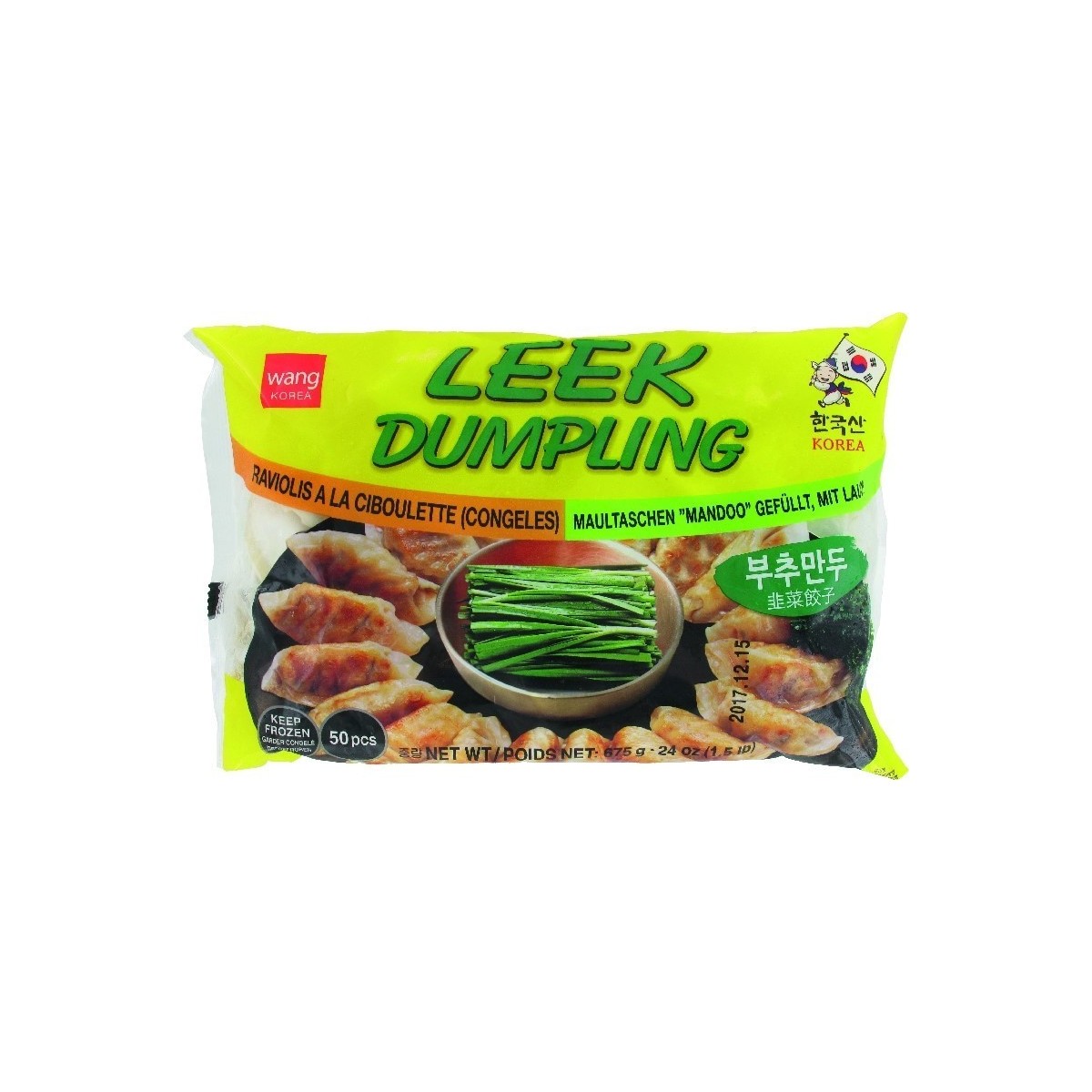Wang leek dumpling 675gr