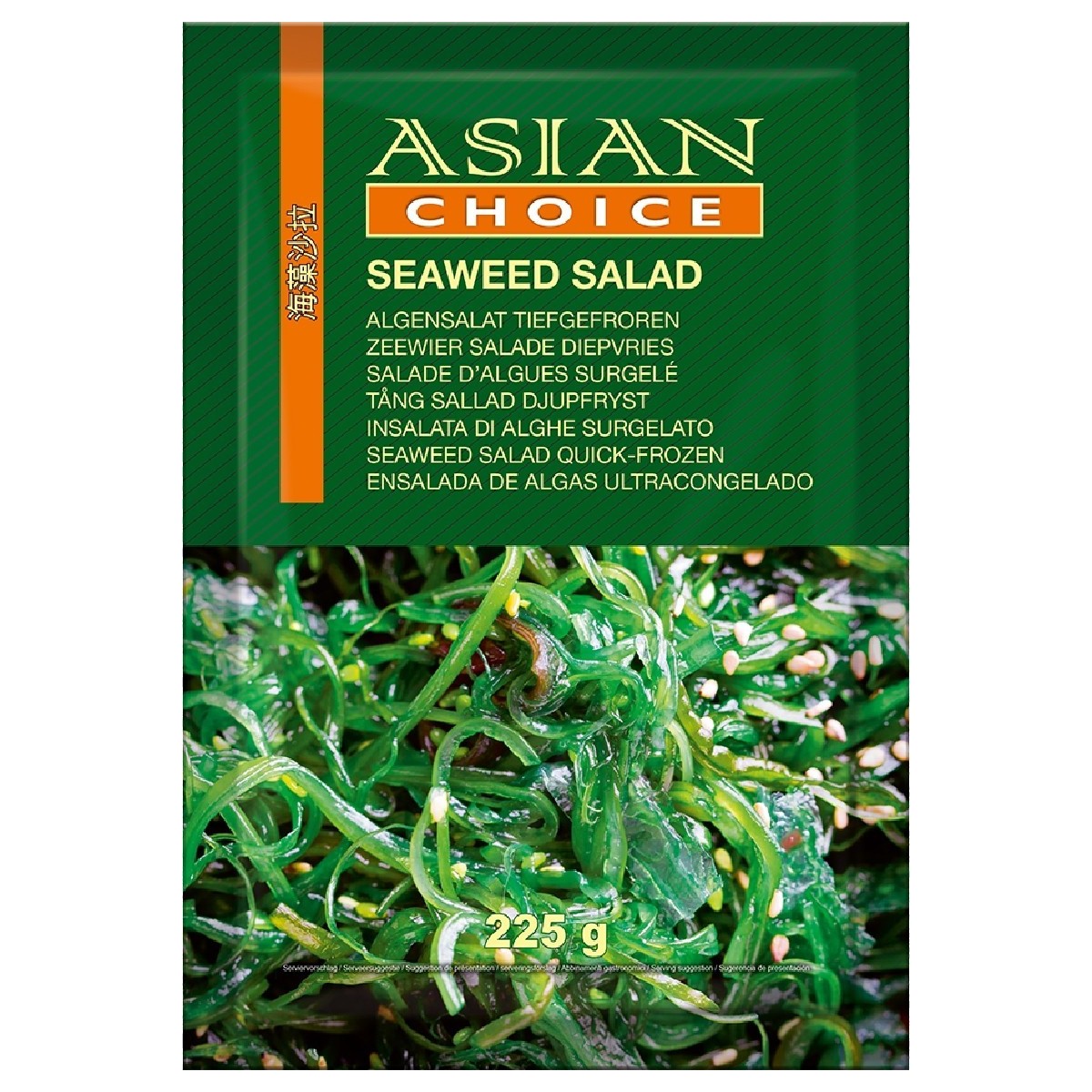 Asian Choice wakame algues marinées 225gr