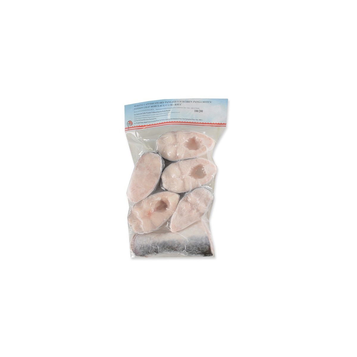 Pangasius tranches de poisson-chat catfish 850gr