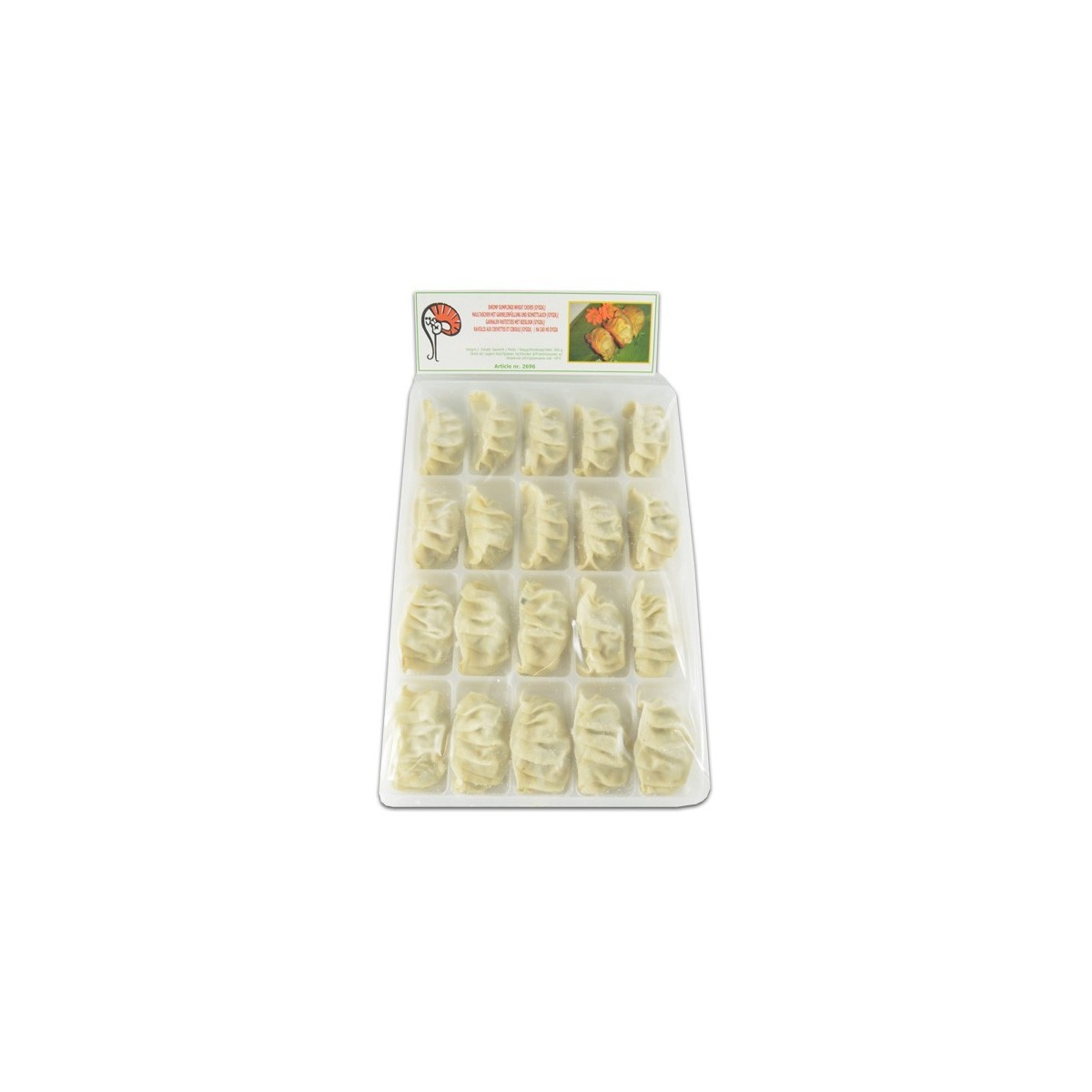 Gyoza dumplings with shrimps 500gr