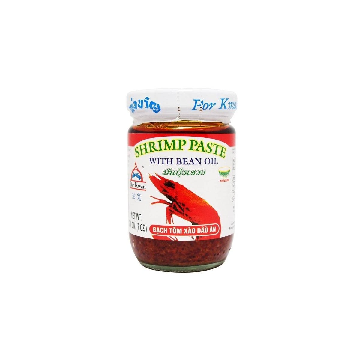 Por Kwan shrimp paste with bean oil 200gr