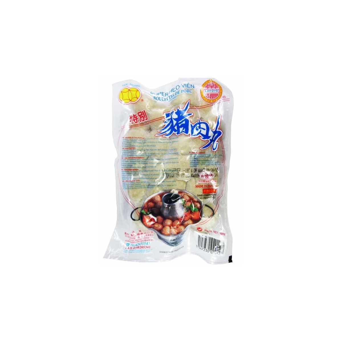 Lakovo pork balls 500gr