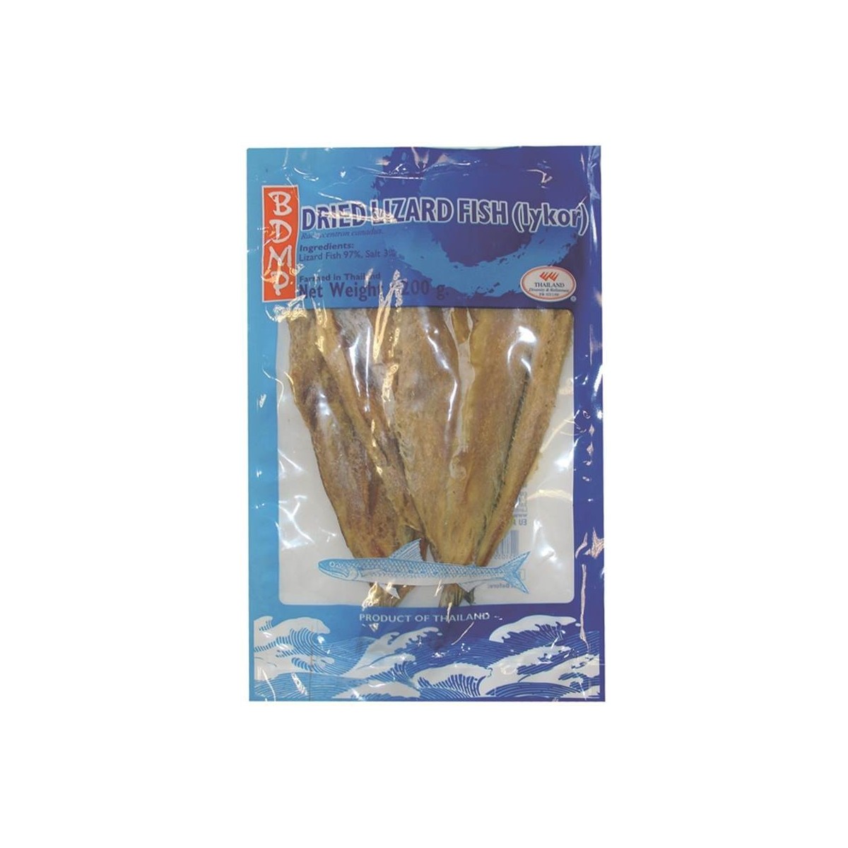 BDMP geräucherter Eidechsenfisch lykor 200gr