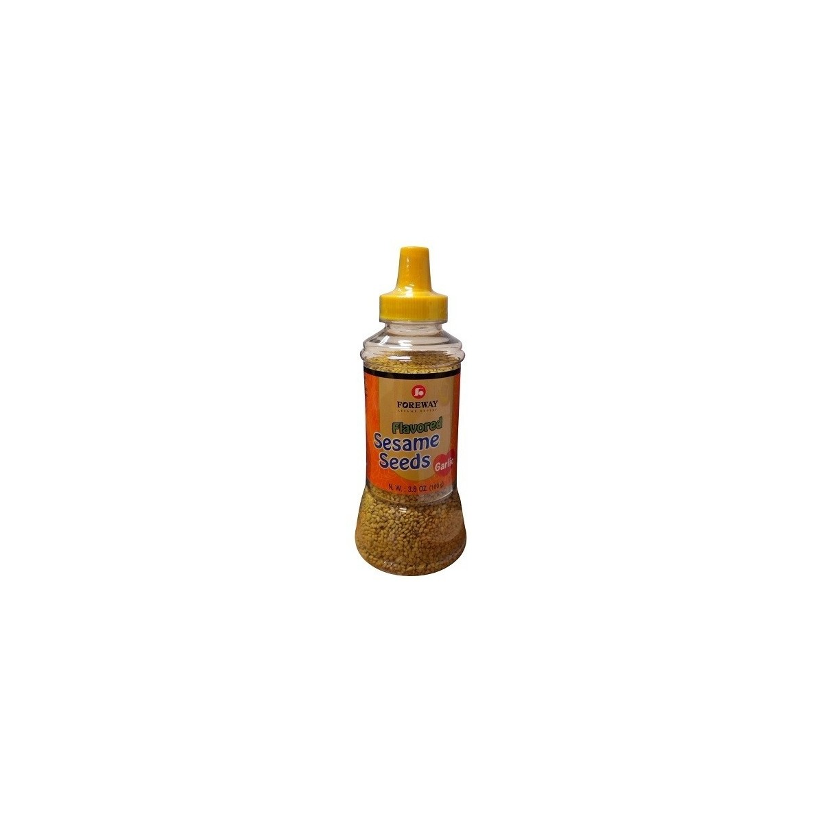 Foreway weißer Sesam mit Knoblauch 100gr