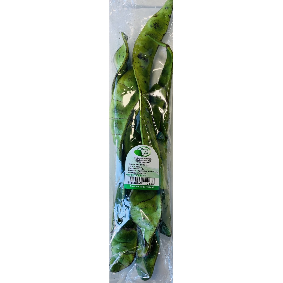 Nita pod ongeopende peteh bonen 300-400gr