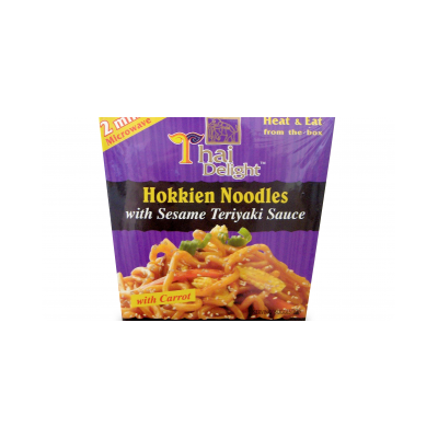 Thai Delight Hokkien-Nudeln mit Sesam-Teriyaki-Sauce 330gr