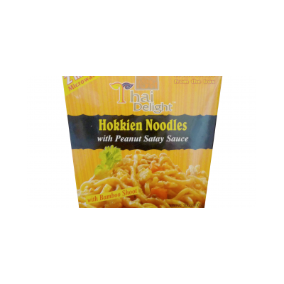 Thai Delight Hokkien-Nudeln mit Erdnuss-Satay-Sauce 330gr