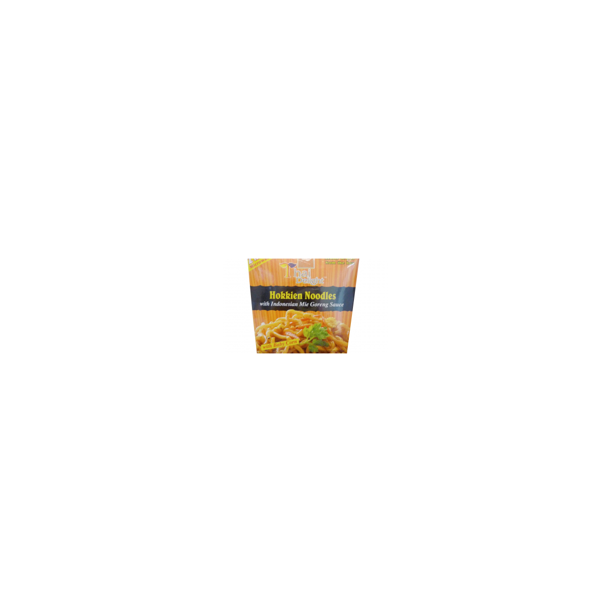Thai Delight hokkien noodles with indonesian mie goreng sauce 330gr