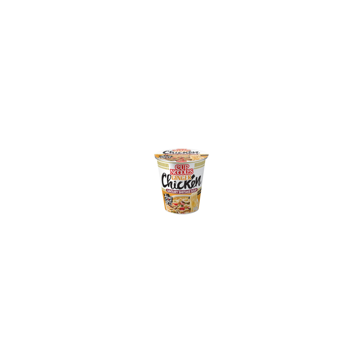 Nissin cup instant noodles with ginger chicken 63gr