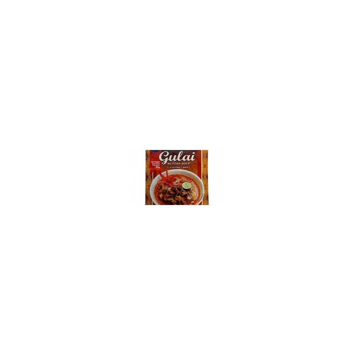 Dua Kuali gulai soupe au mouton 50gr