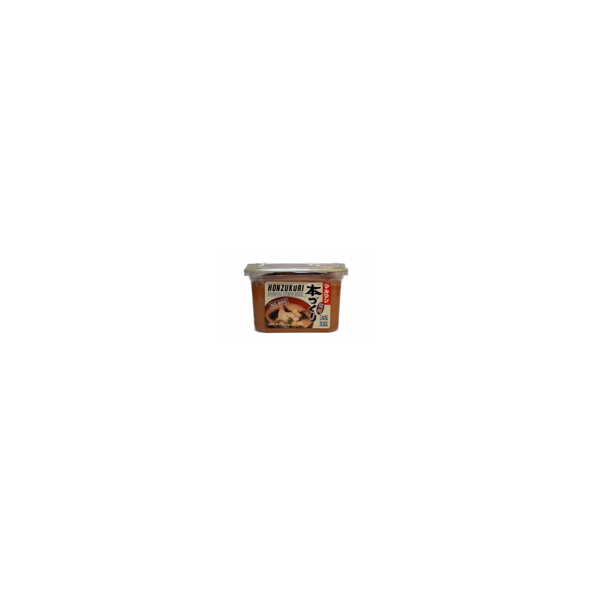 Honzukuri shinshu genen miso avec moins de sel sans MSG 500gr
