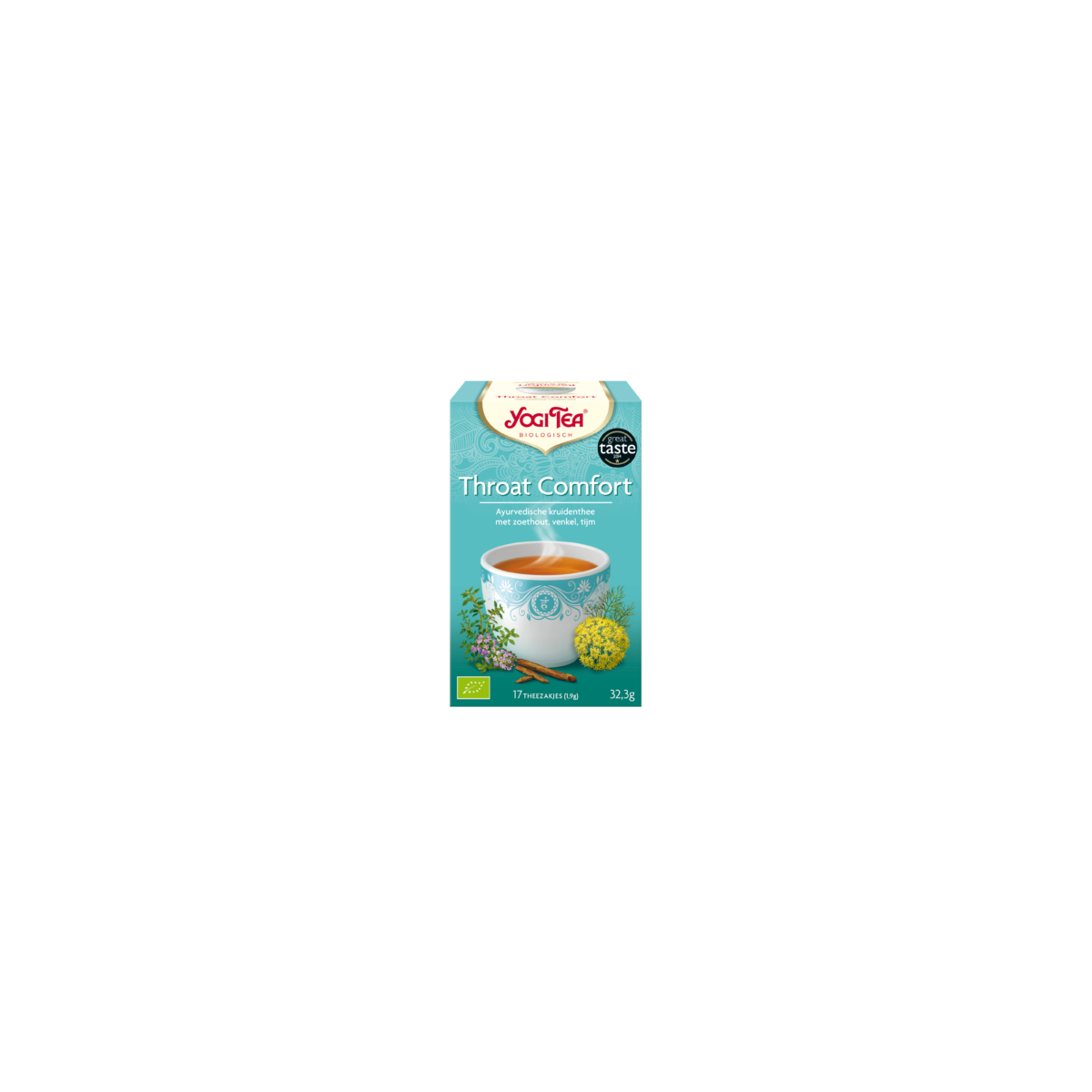 Yogi Tea thé pour la gorge 17 pièces