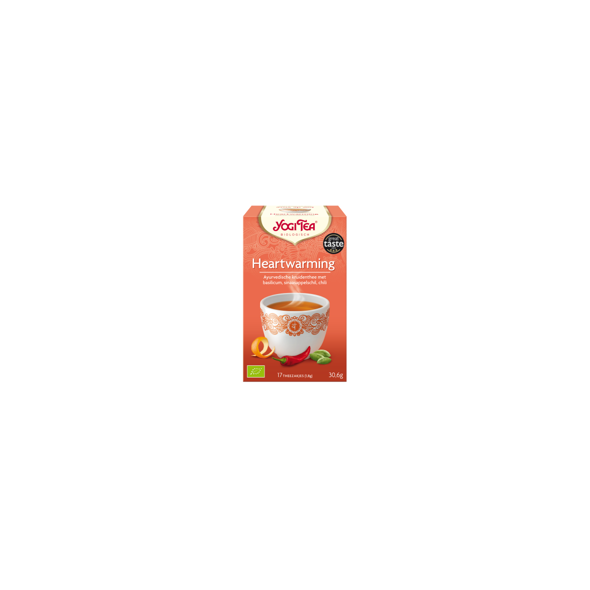 Yogi Tea heartwarming tea 17 pcs
