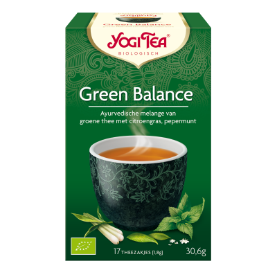 Yogi Tea grüner Balance Tee 17 Stück