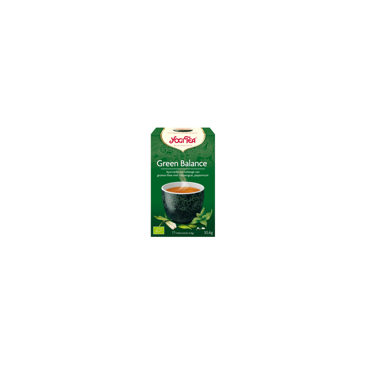 Yogi Tea grüner Balance Tee 17 Stück