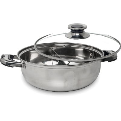 Remo hotpot avec 2 compartiments 28cm