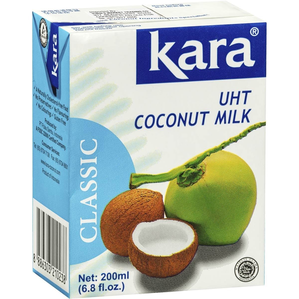 Kara kokosmelk 200ml