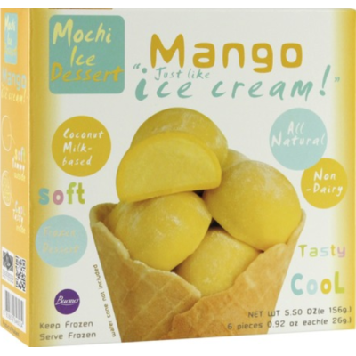 Buono mochi avec glace à la mangue 6 pièces