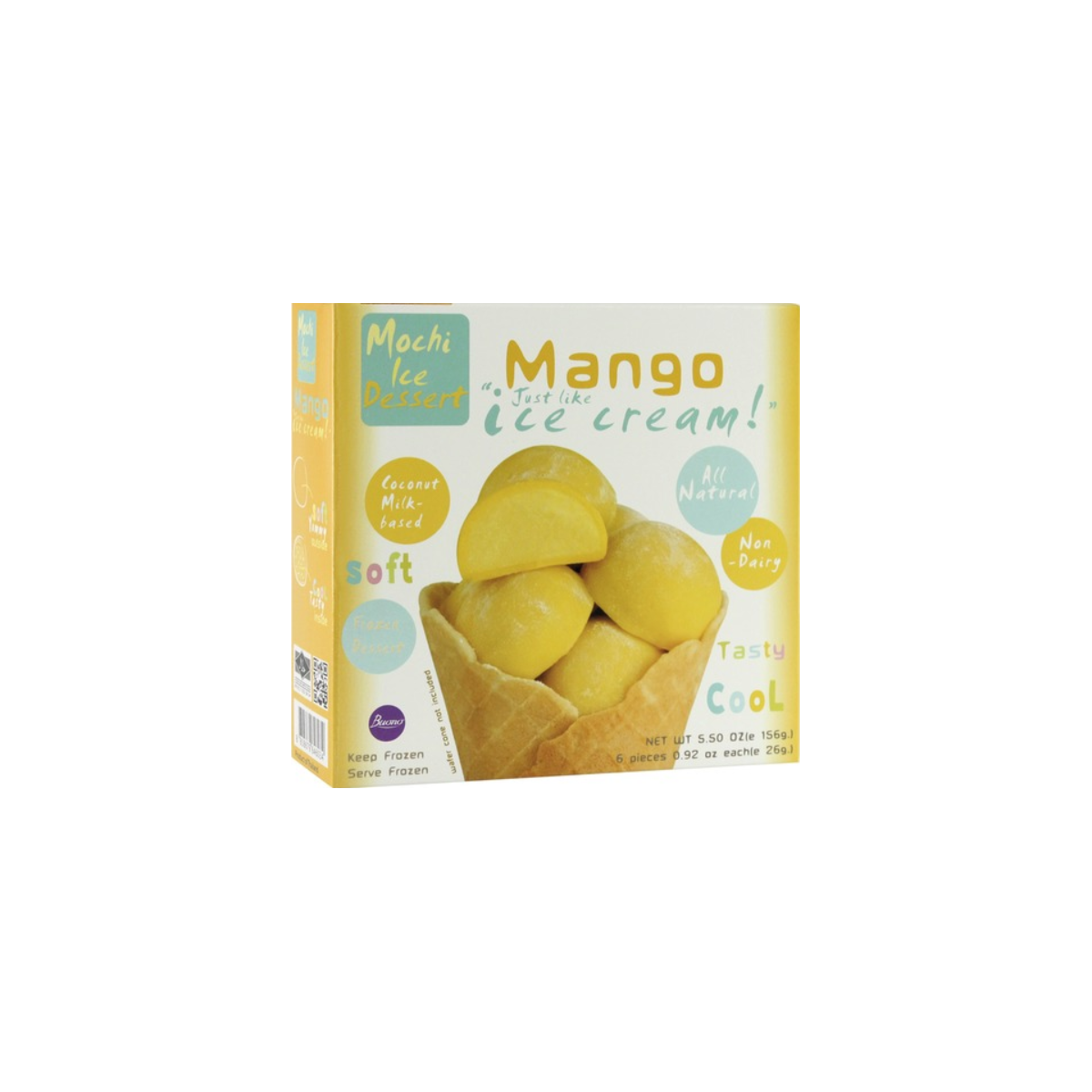 Buono Mochi mit Mangoeis 6 Stück