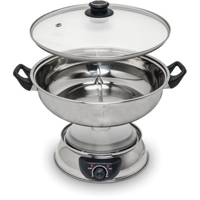 Remo Elektronische hotpot met 2 vakken 4.5 liter