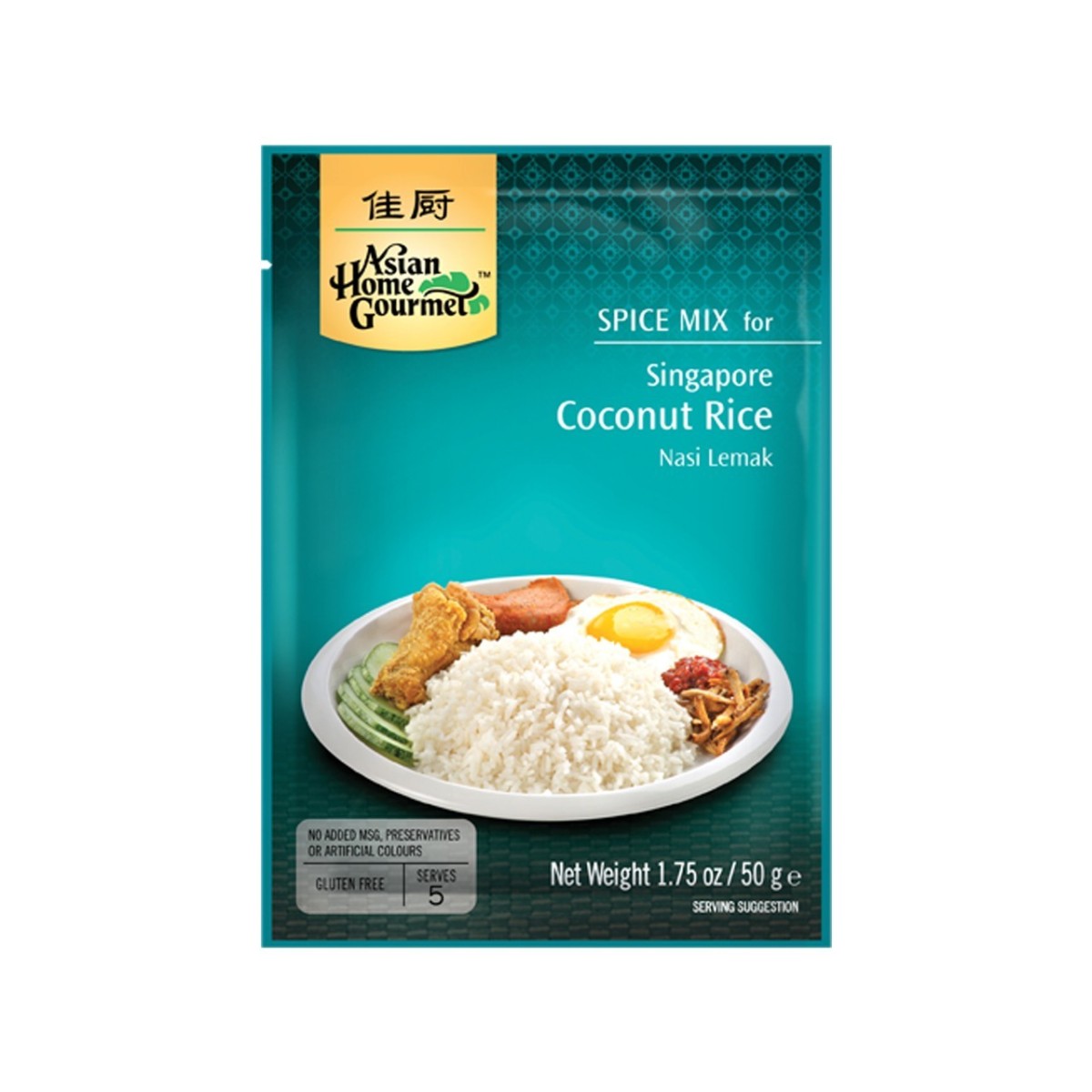 AHG herbes de riz à la noix de coco 50gr