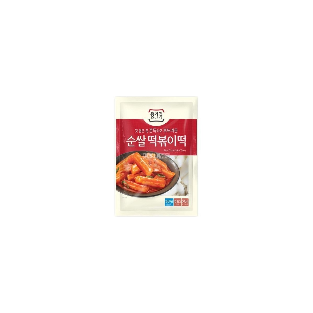 Jongga rice cake sticks 500gr