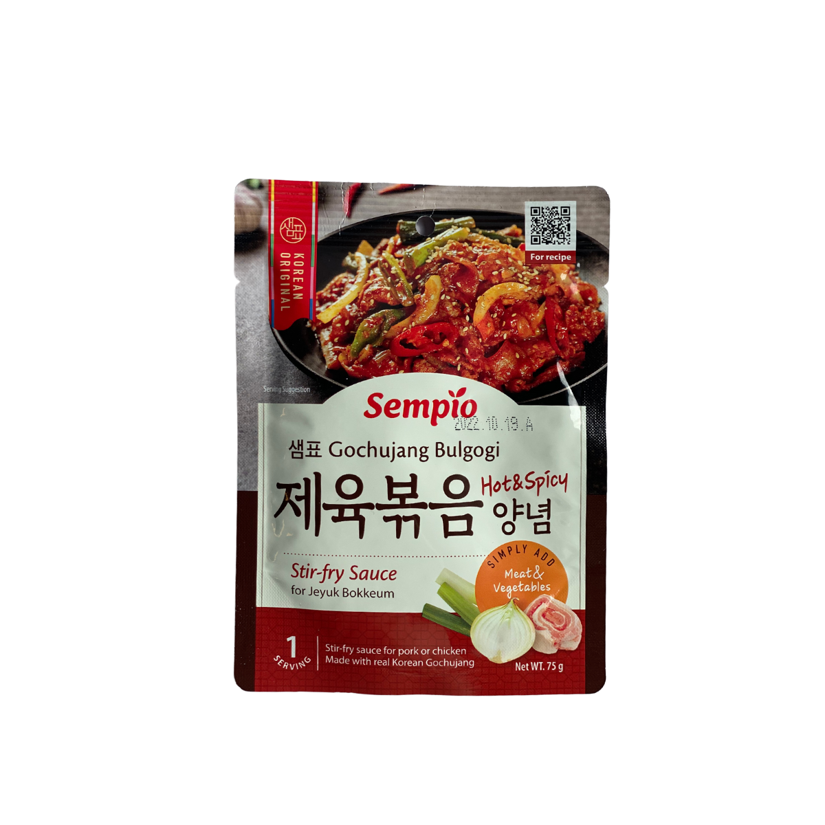 Sempio mélange barbecue bulgogi 75gr