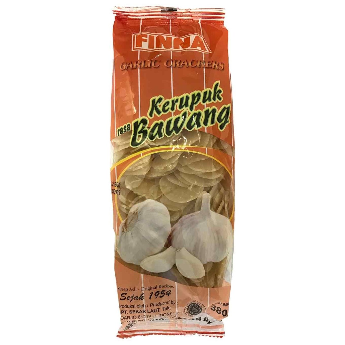 Finna kroepoek met knoflook om te bakken 380gr